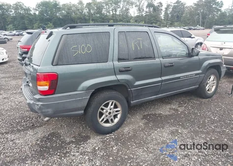 2004 Jeep Grand Cherokee Laredo из США, поврежденный, VIN 1J4GW48S54C227712
